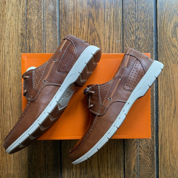 Clarks leather boat shoe - Picture 10 of 11